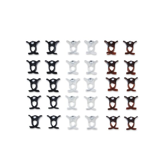 NEW Jessica Simpson Extra Large Tortoise Claw Clip & 450 Pcs Hairbands - Picture 7 of 7